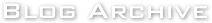 Blog Archive